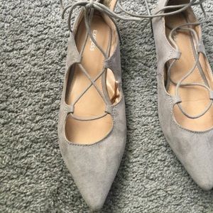 Grey flats